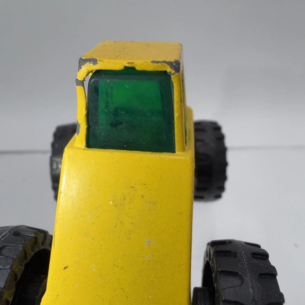 Tonka Tractor Construction Truck Vehicle 1992 Yellow Vintage 1:64 Diecast Used‎